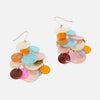 Trendy Glass Crystal ZA Earrings for Wedding Women