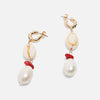 Trendy Glass Crystal ZA Earrings for Wedding Women