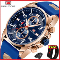 Men's Watches Quartz Analog Waterproof Watch