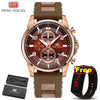 Men's Watches Quartz Analog Waterproof Watch