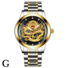 Luxury Men's Watch Ruby Dragon Dial High Quality