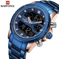 Mens Watches Top Luxury Wrist Stainless Men LED