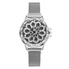 Women Watches Luxury Ladies Flower Dial Quartz