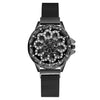 Women Watches Luxury Ladies Flower Dial Quartz