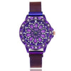 Women Watches Luxury Ladies Flower Dial Quartz