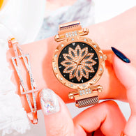 Fashion Women Watch Trend Flower  Luxury Brand