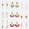 Trendy Boho Dangle Drop Earrings For Women Colorful Natural