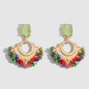 Trendy Boho Dangle Drop Earrings For Women Colorful Natural