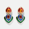 Trendy Boho Dangle Drop Earrings For Women Colorful Natural