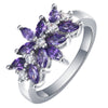 Fashion ring engagement  ring New vintage purple