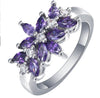 Fashion ring engagement  ring New vintage purple