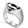 Men's Superman Ring Stainless Steel Ring