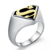 Men's Superman Ring Stainless Steel Ring