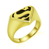 Men's Superman Ring Stainless Steel Ring