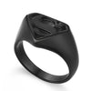 Men's Superman Ring Stainless Steel Ring