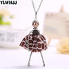 Doll cute women pendant necklace many