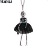 Doll cute women pendant necklace many