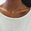 Heart Necklace for Women Short Chain Heart Star Fashion