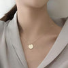 Heart Necklace for Women Short Chain Heart Star Fashion