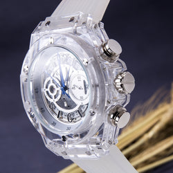 fashion wristwatches Automatic mechanical watches Transparent