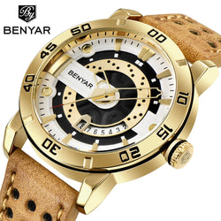 Mens Watches Luxury Waterproof Wrist