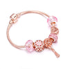 Bracelet Cherry Blossom Tassel Ball Crystal Bead