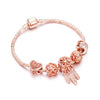 Bracelet Cherry Blossom Tassel Ball Crystal Bead