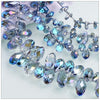 Teardrop Beads Colorful Crystal Glass Beads